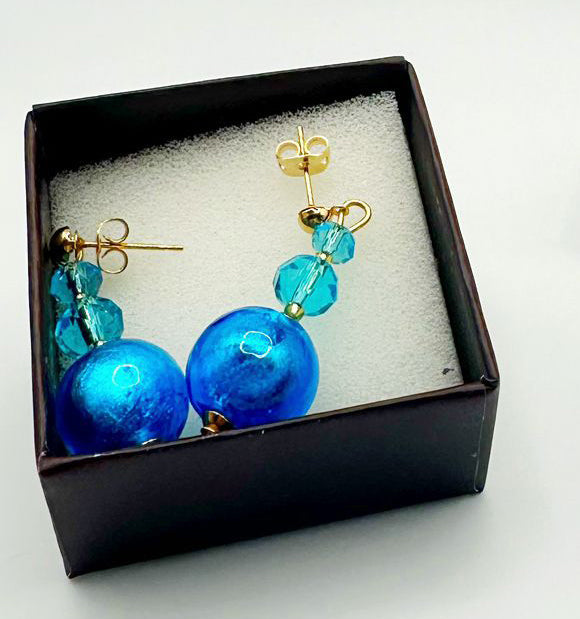 Matilde ORECCHINI con perle in vetro di Murano DG3687