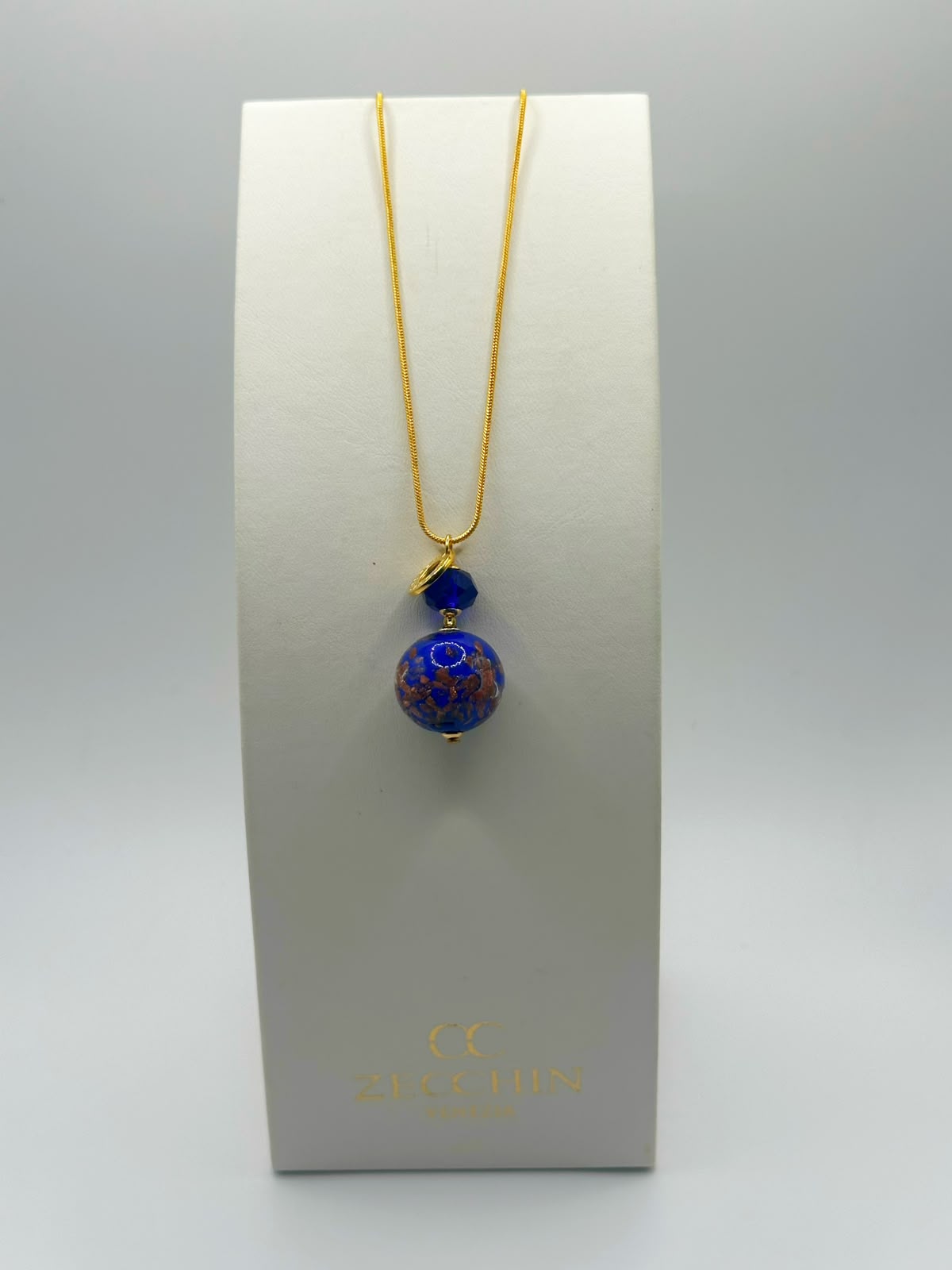 POLVERE DI STELLE COLLANA Vetro di Murano cm 45