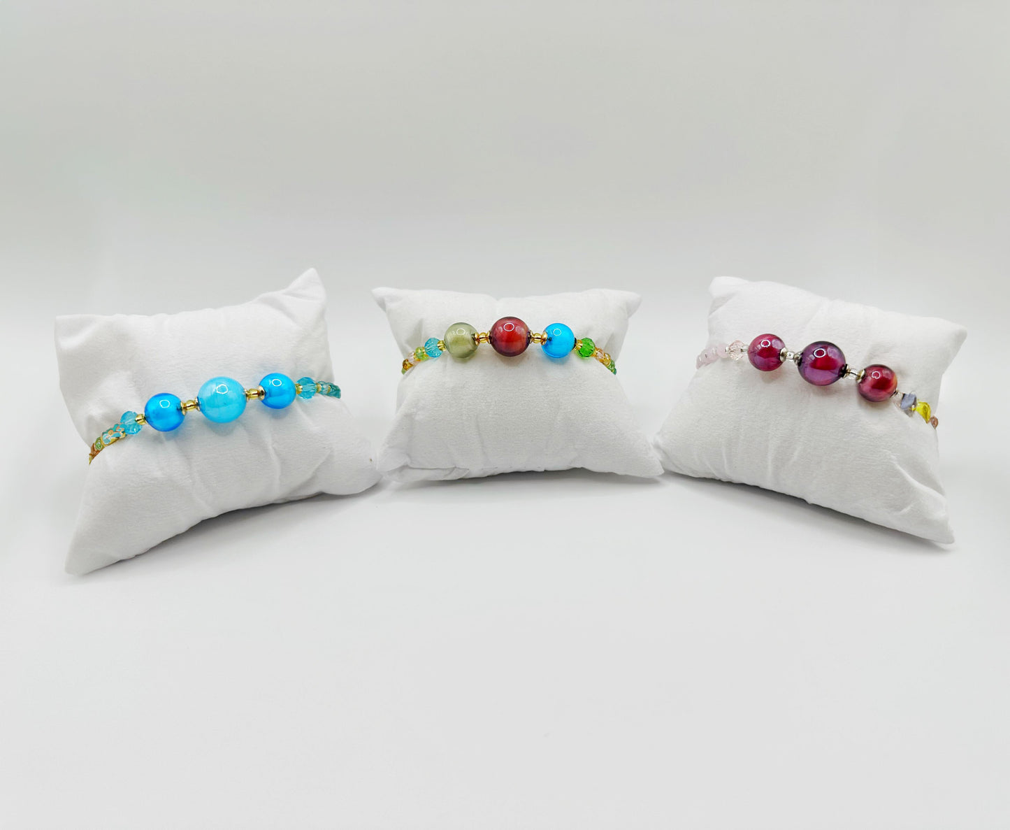 CRYSTAL BRACCIALE vetro di Murano lustro LP132