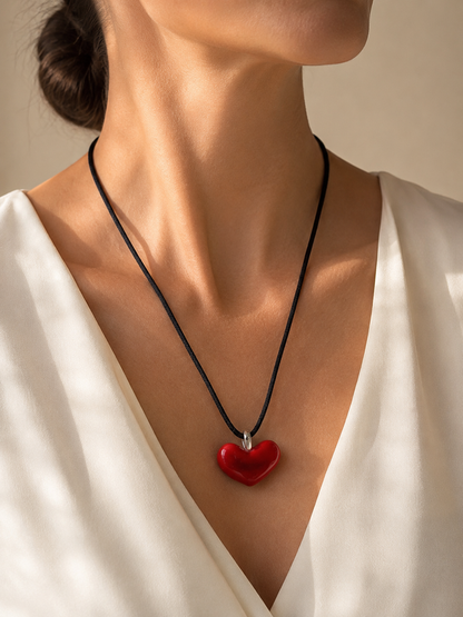 Lady 2 COLLANA  Vetro di Murano 53 cm