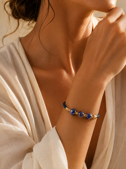 AVVENTURINA BRACCIALE 3 PERLE
