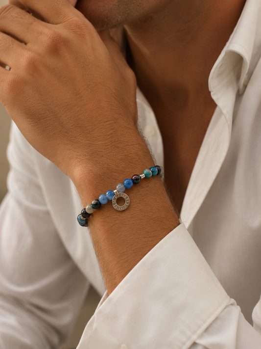 DIAMANT BRACCIALE UOMO SOTTILE ELASTICIZZATO