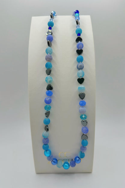 CLOE' COLLANA CUORE METALLO Cm 57