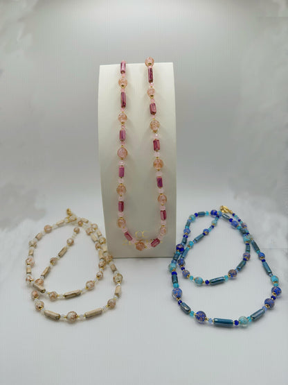 ATENE COLLANA LUNGA CM 82 6 varianti colore