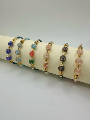 AVVENTURINA BRACCIALE 3 PERLE