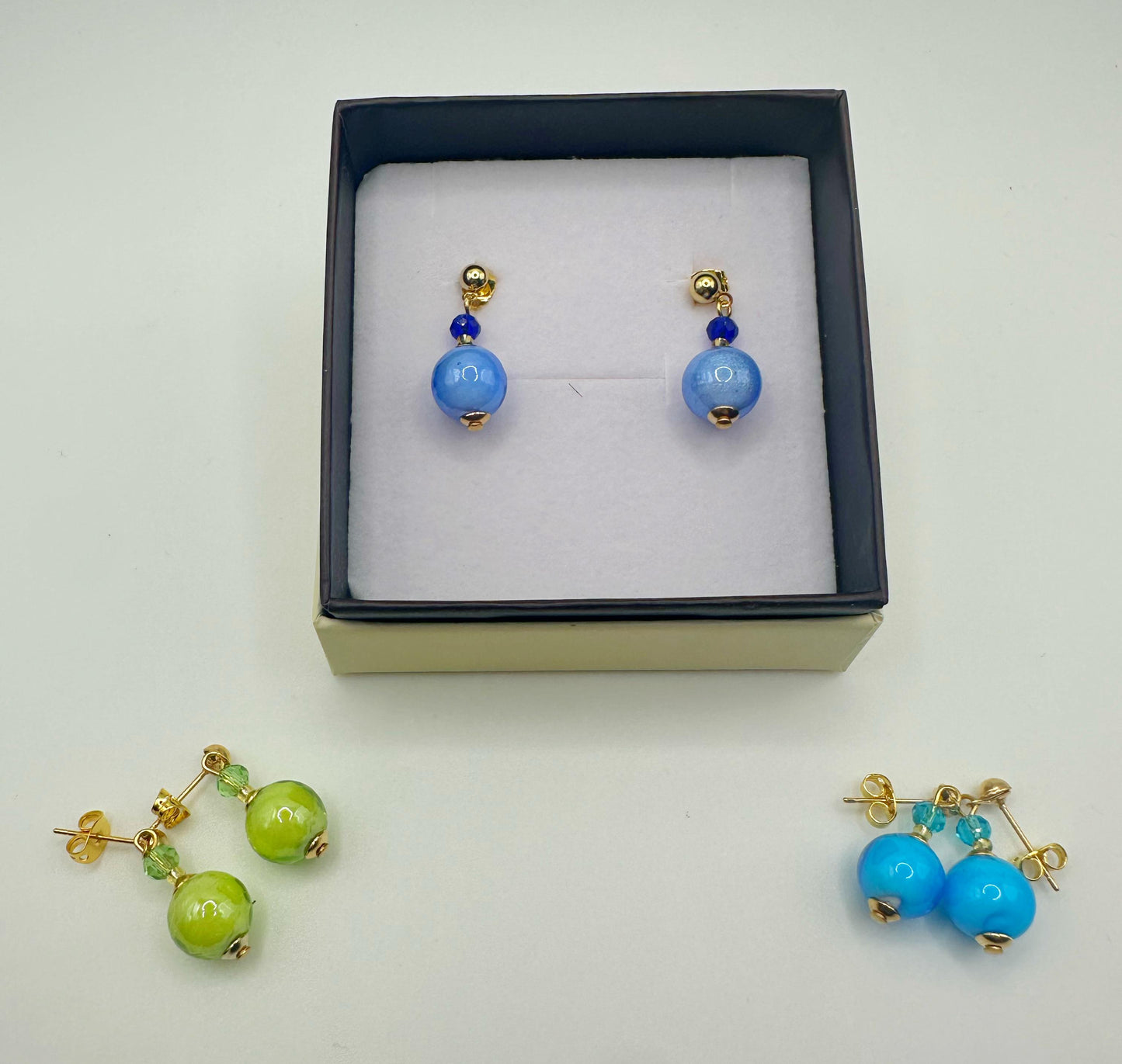 CRYSTAL ORECCHINI CRYSTAL 10mm LP131