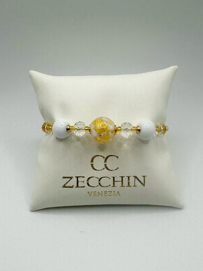 MACULATA BRACCIALE RIGIDO 5 PERLE