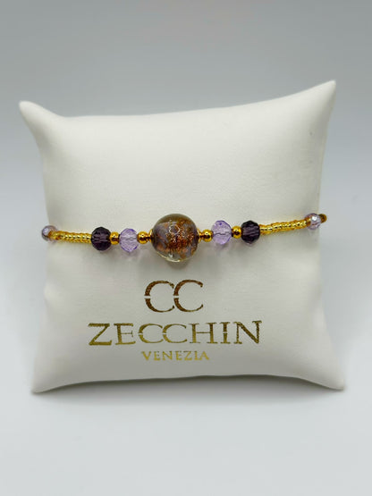 MARIKA BRACCIALE perla 12 mm avventurina