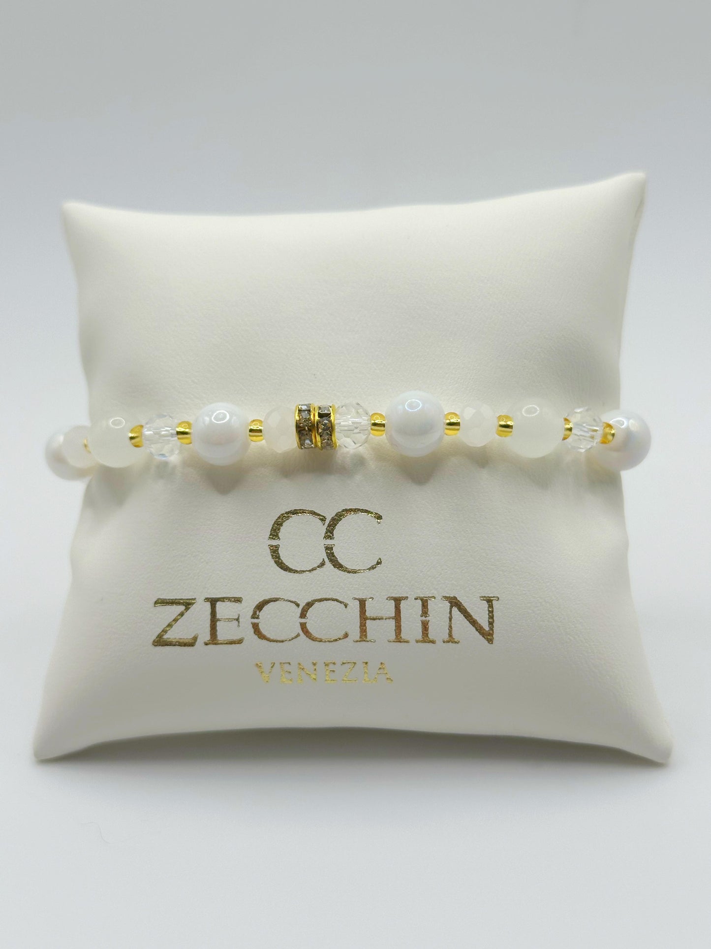 PASTELLO BRACCIALE perle in vetro di murano