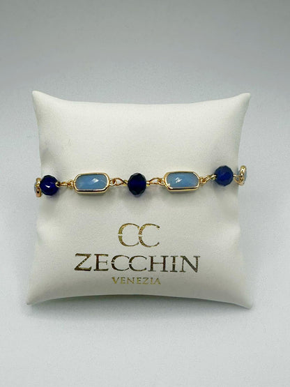 GRACE BRACCIALE RETTANGOLO inserti in vetro di Murano