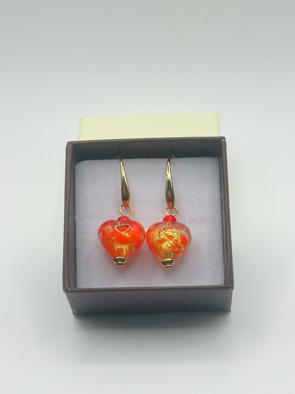 ORO PESTO ORECCHINI CUORE LP282