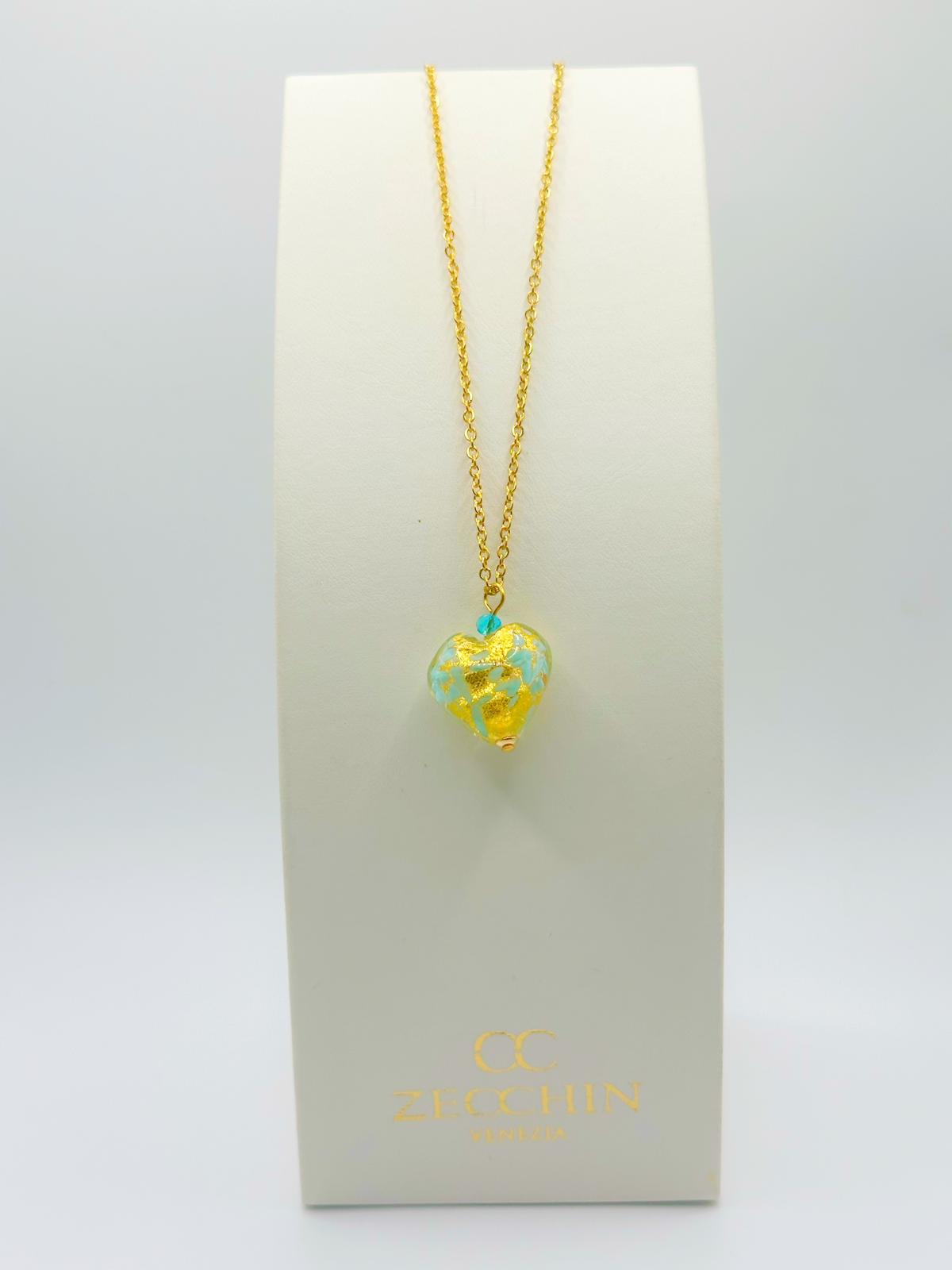 ORO PESTO PENDENTE CUORE LP284