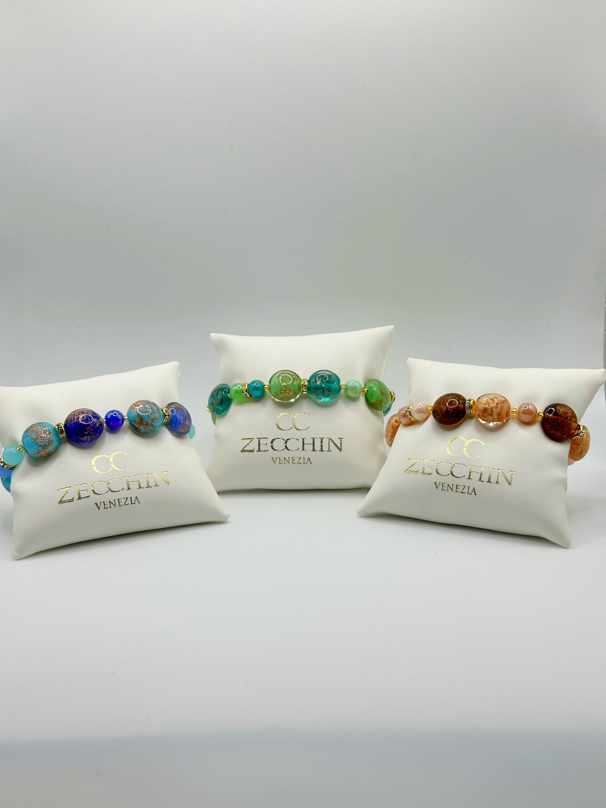 Bracciale Marilyn elasticizzato in vetro di Murano