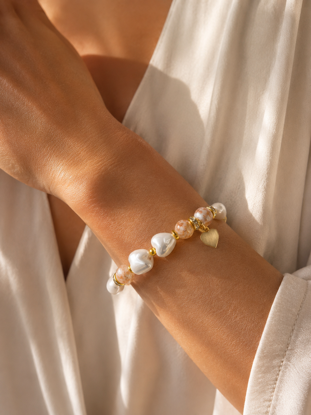 Bracciale Royal Cuore, indossato
