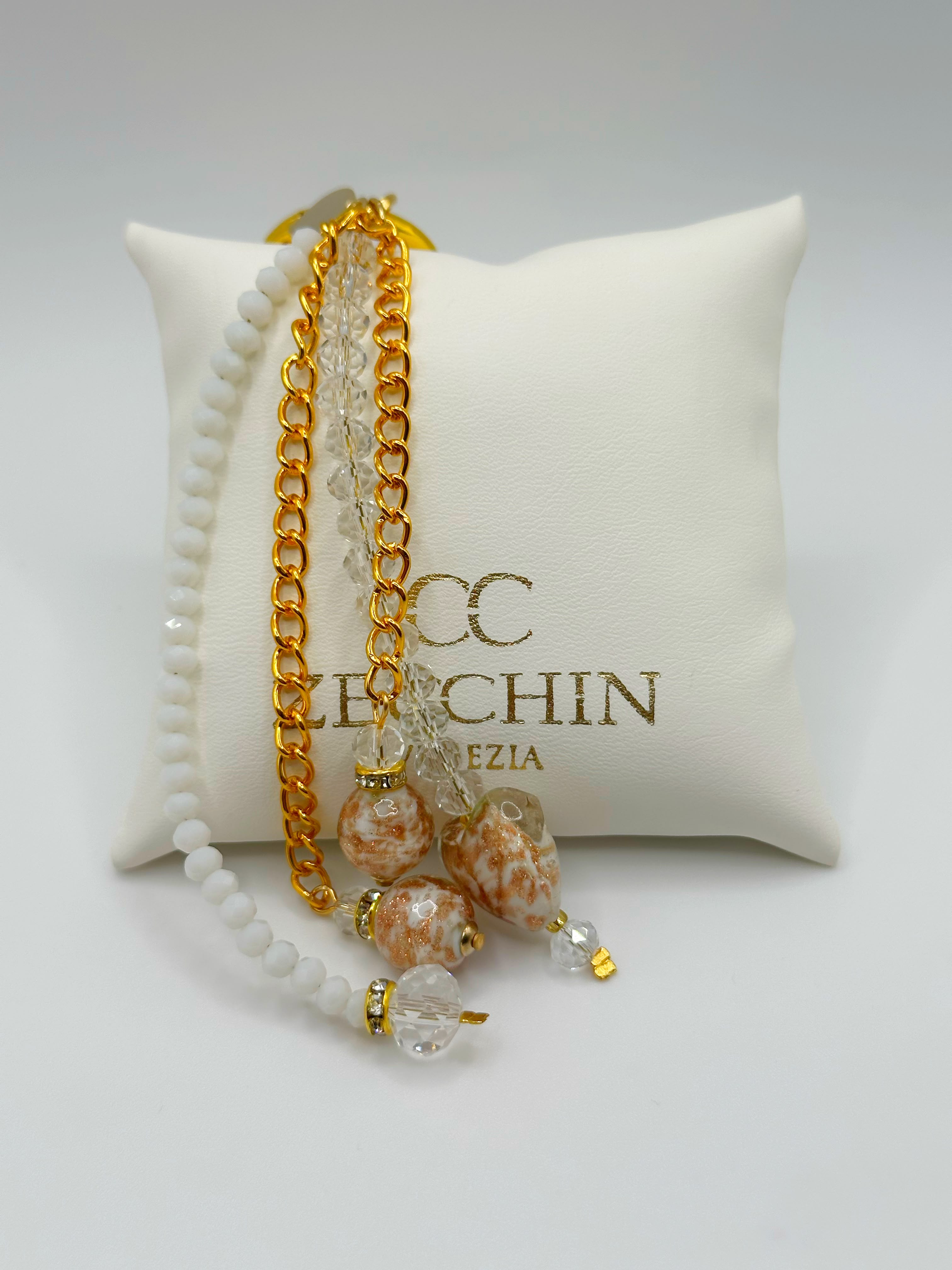 Charm Zoe per borsa, colore bianco