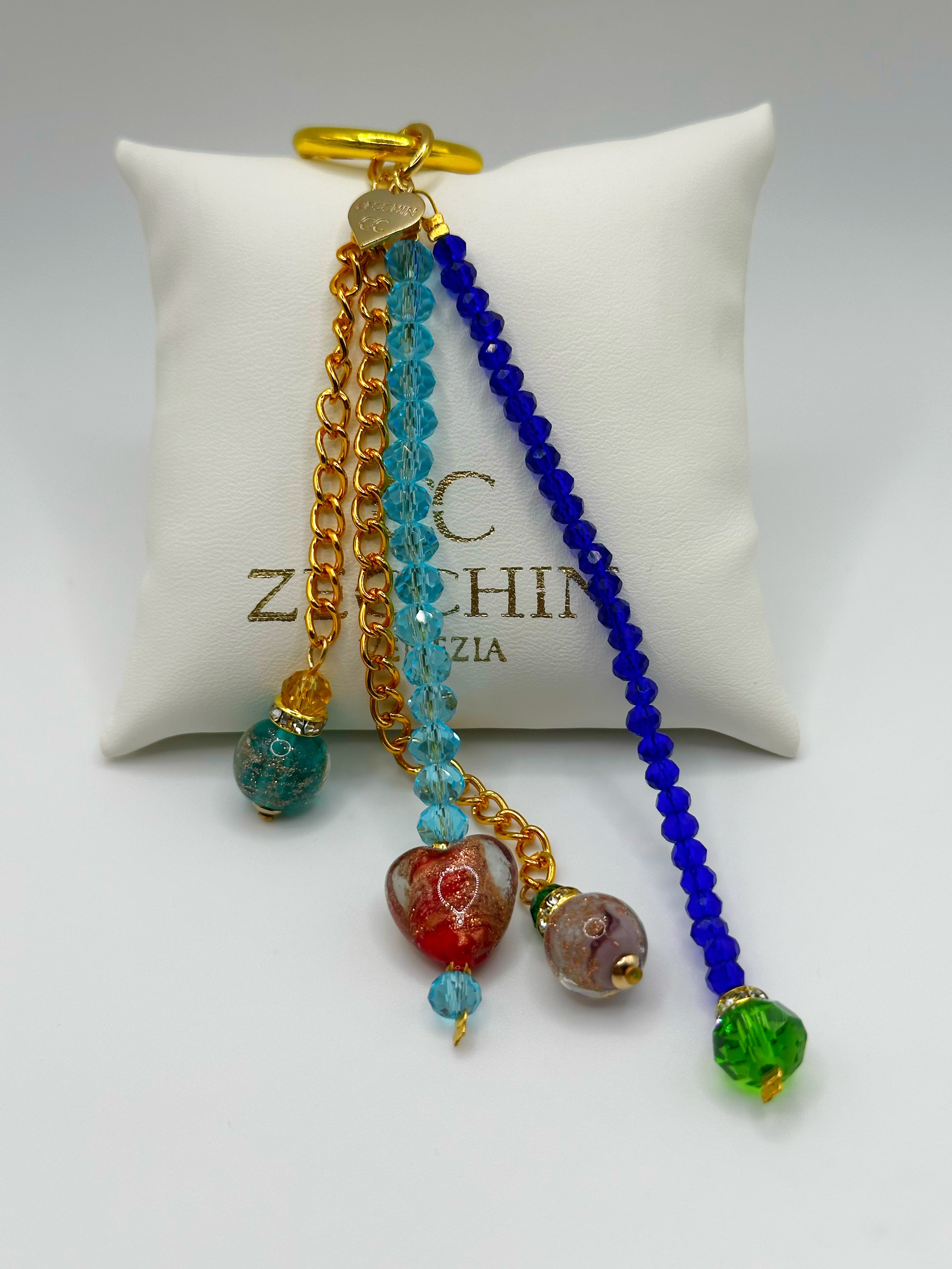 Charm Zoe per borsa, multicolore