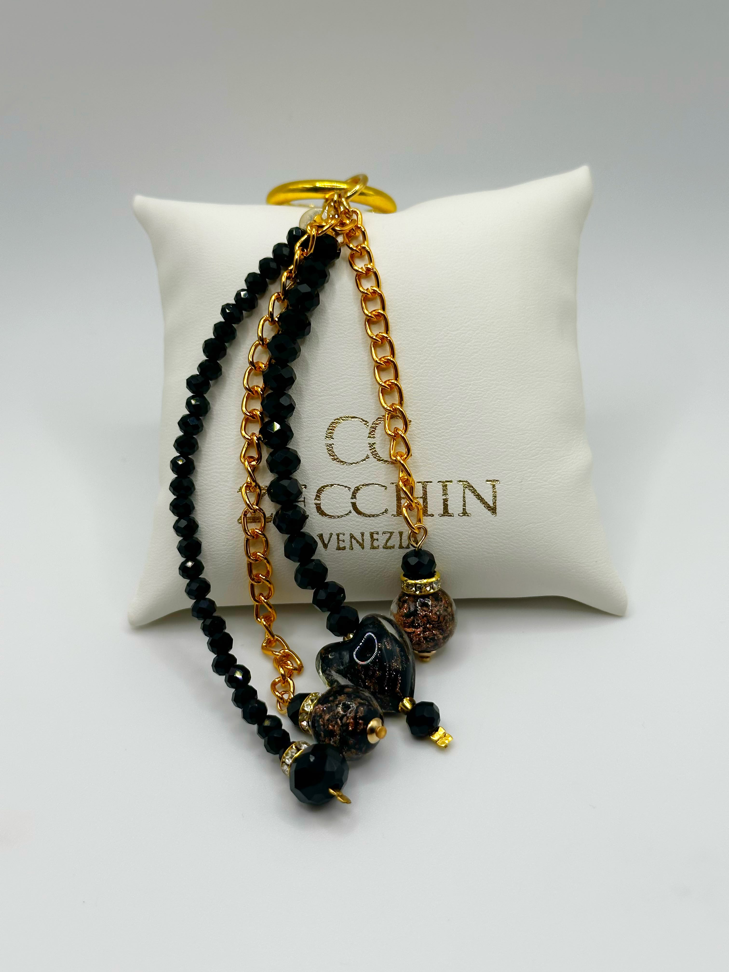 Charm Zoe per borsa, colore nero