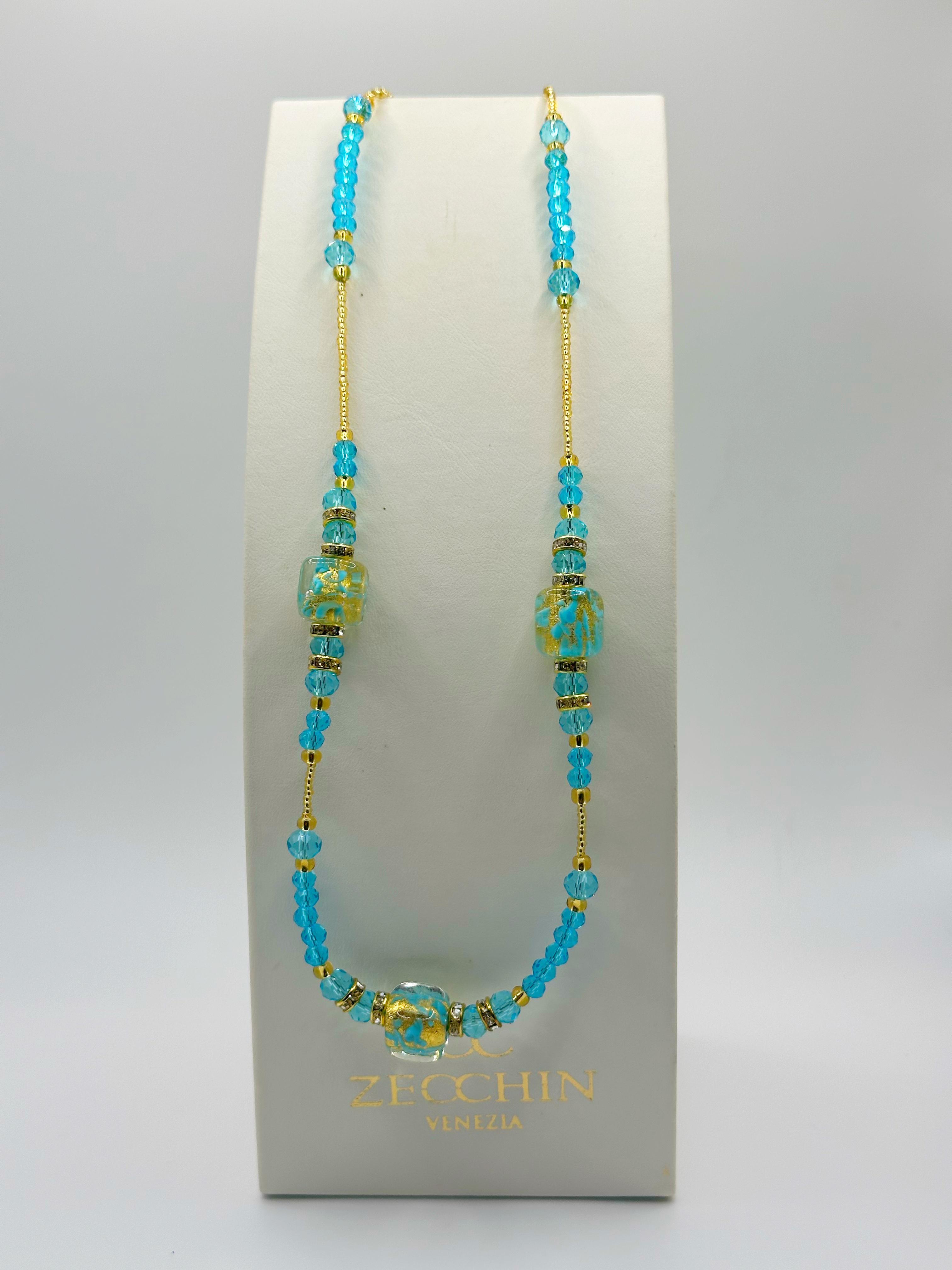 Collana Nicole, colore azzurro