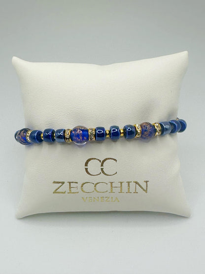 RONDELLA BRACCIALE FULL vetro di Murano e ceramica