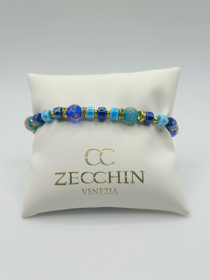 RONDELLA BRACCIALE FULL vetro di Murano e ceramica