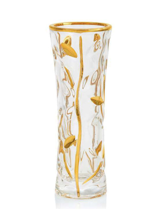 CRYSTAL LAURUS VASO CM 19 PCVA25